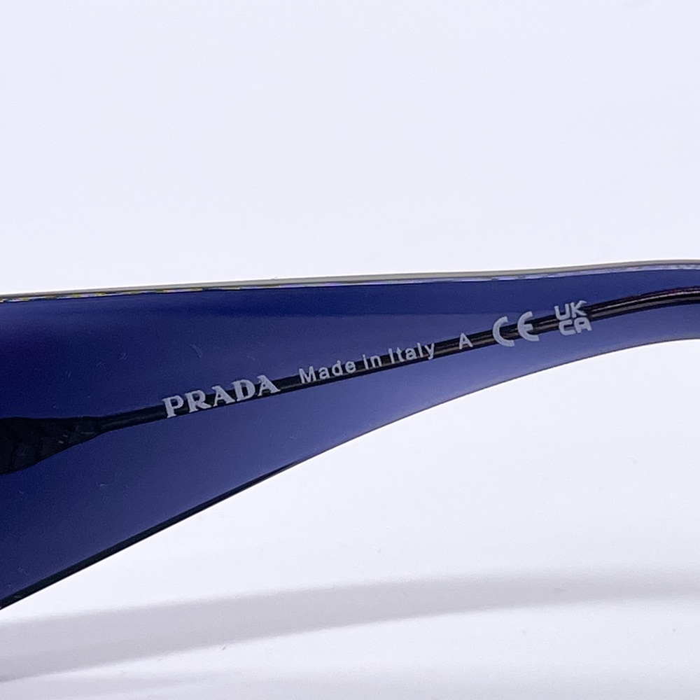 NEW PRADA UNISEX SUNGLASSES PR17WS BLUE EYEWEAR PRADA SPR 17W 08Q420 - Picture 8 of 10